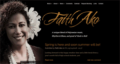 Desktop Screenshot of faithako.com